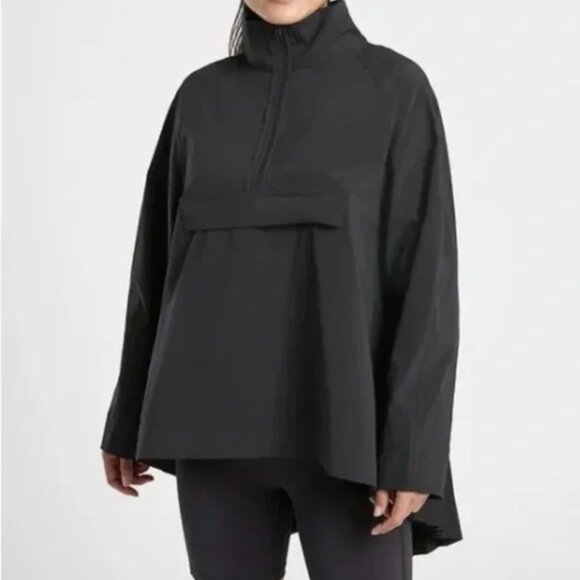 Athleta Sojourn Pleated Pullover Top Large - Picture 1 of 6